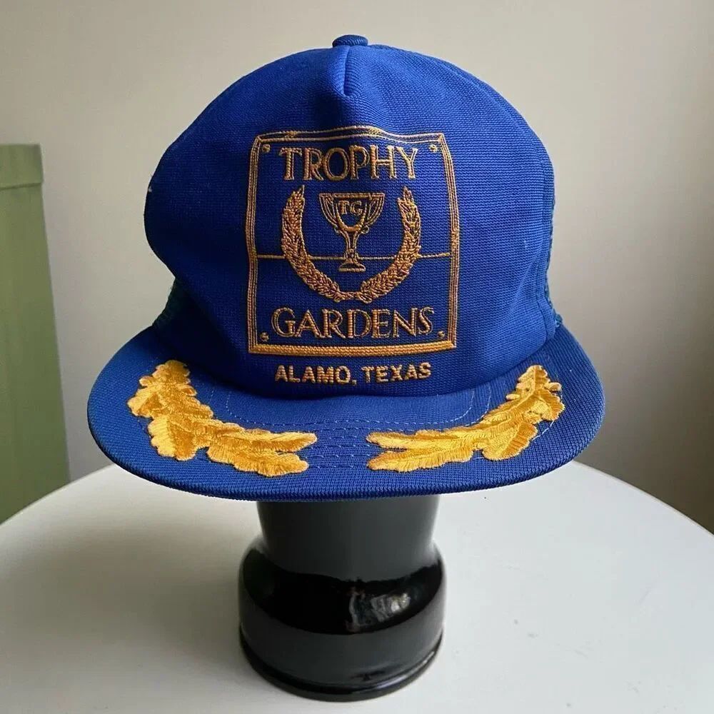VTG Trophy Gardens Alamo Texas Adjustable Hat Cap - Pre-loved